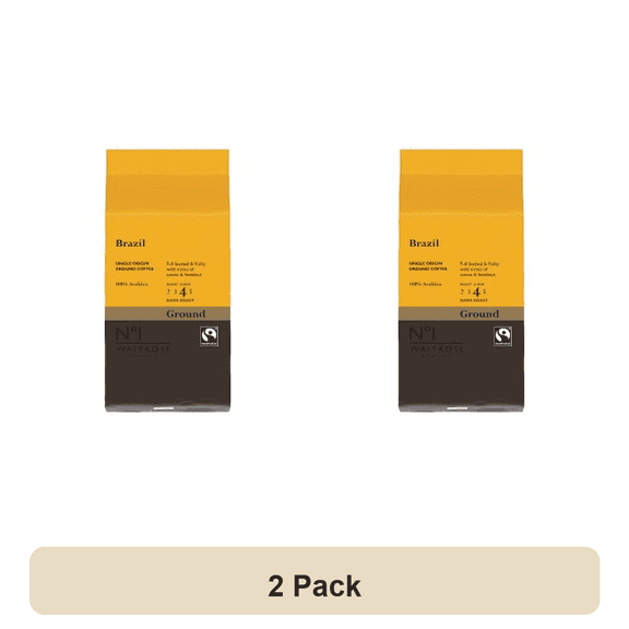 No.1 Brazil Assodantas Ground Coffee 227g (Pack of 2)