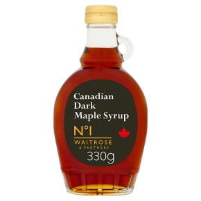 No.1 Canadian Dark Maple Syrup 330g (Pack of 2)