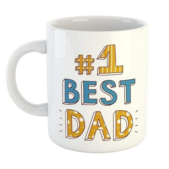 No.1 Dad Mug - Birthday or Father's Day Gift