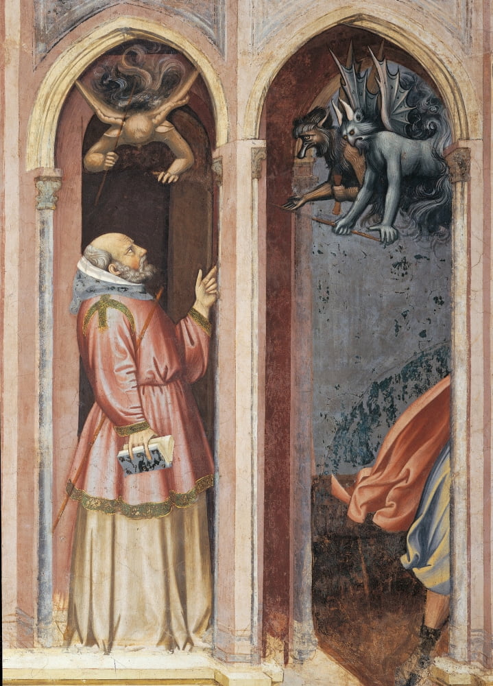 No 1 Of The Stories Of St James Dispute Between St James And Philetus And The Spells Of Hermogenes Canvas Art - (18 x 24)
