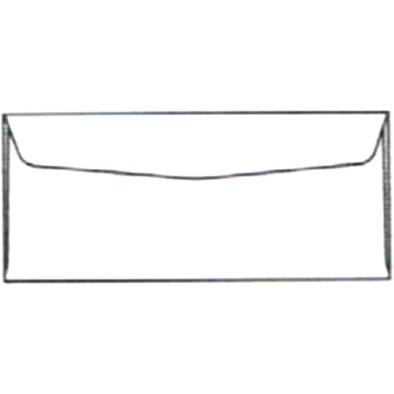 No. 10 DIGI-M Inkjet Side Seam Envelopes, 4-1/8" x 9-1/2", White 24-lb Smooth Finish - Box of 500 Envelopes