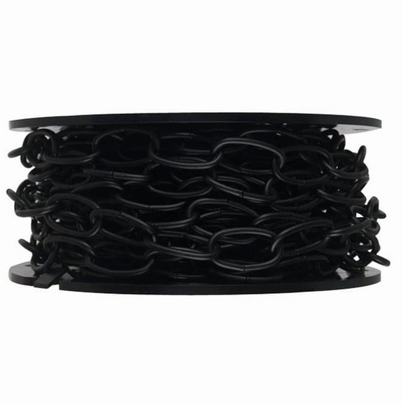 No.10 Metal Decorative Chain, Black - 0.14 in. Dia. x 1.21 in.