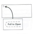 thumbnail image 1 of No. 10 Side Seam Regular Envelope with Tear-ific® Tear Strip, 4-1/8" x 9-1/2", White Sulphite 24-lb Vellum Finish (SFI Certified), "Pull to Open" imprint - Box of 500 Envelopes, 1 of 1