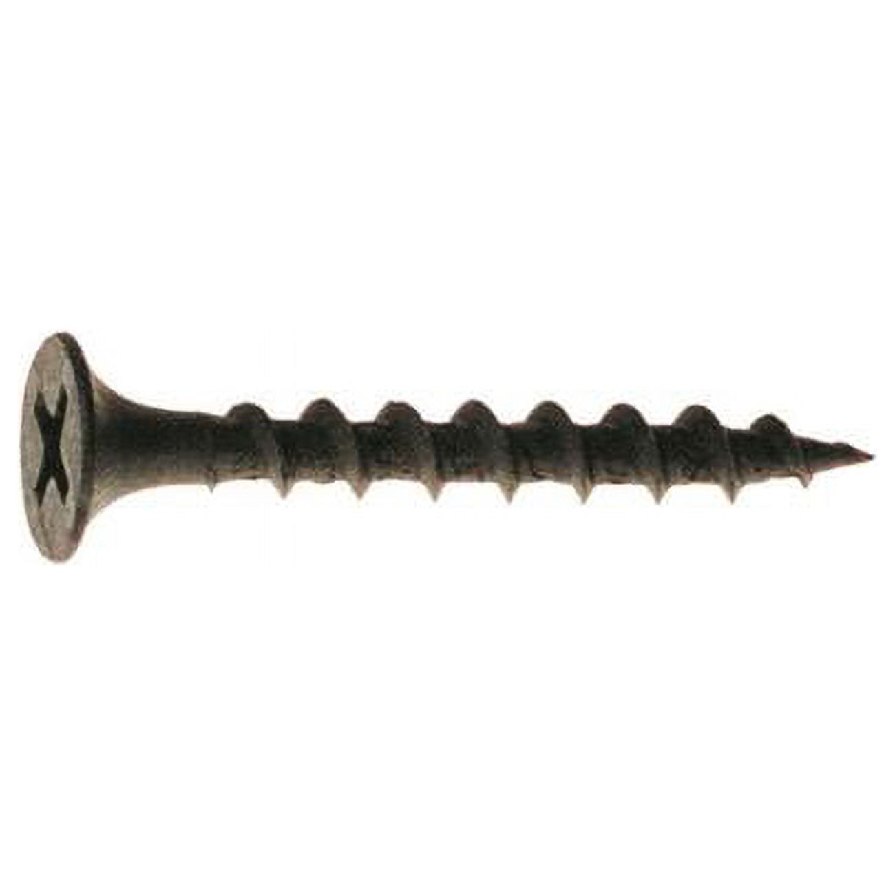 No.10 Wire x 4 in. Phillips Drywall Screws, Black - 5 lbs - Pack of 215 - Case of 6