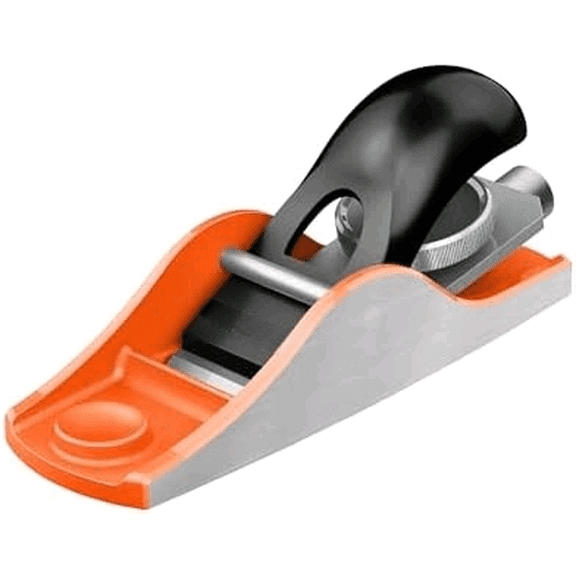 No.102 Wood Planer, Hand Planer for Woodworking, Low Angle Block Plane, Small Hand Plane for Detail Trimming, Wood Planing, Craft - Professional Ductile Iron Body, Adjustable Cutting Depth