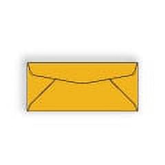 No. 11 Roptex Brown Kraft Envelopes, 4-1/2" x 10-3/8", Strong Long Fiber, 24 lb Regular, Vellum Finish (SFI Certified) - Box of 500 Envelopes