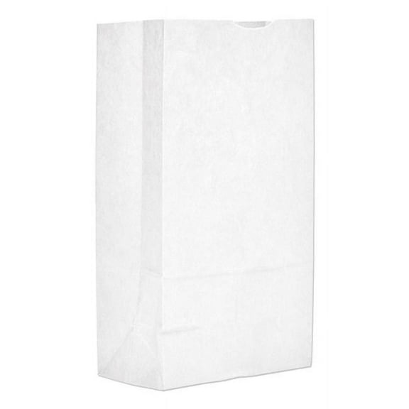 No 12 Grocery Paper Bag, White