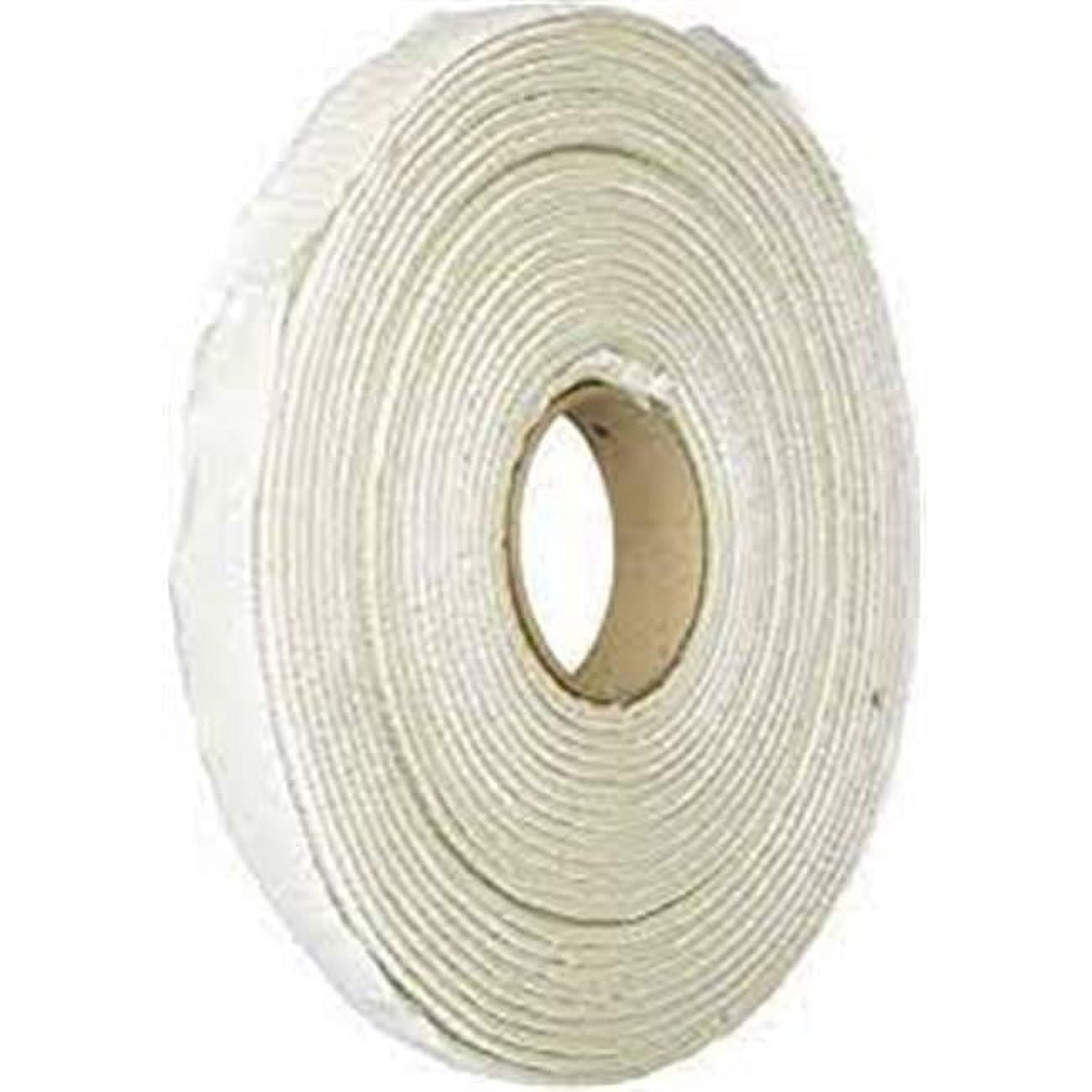 No. 180 0.12 x 0.5 x 30 ft. Butyl Trimmable White Tape, 28 Rolls per Case