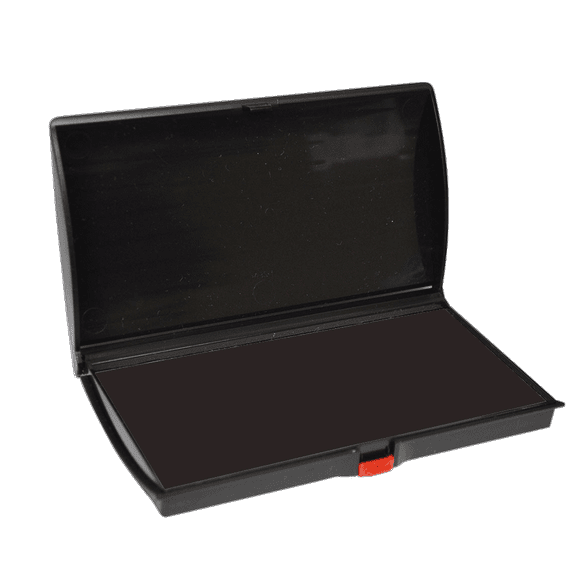 No.2 Stamp Pad, 3" x 6", Black