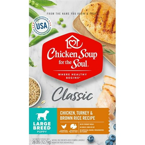 No.28 Chicken Turkey & Brown Rice Recipe Large Breed Puppy Food