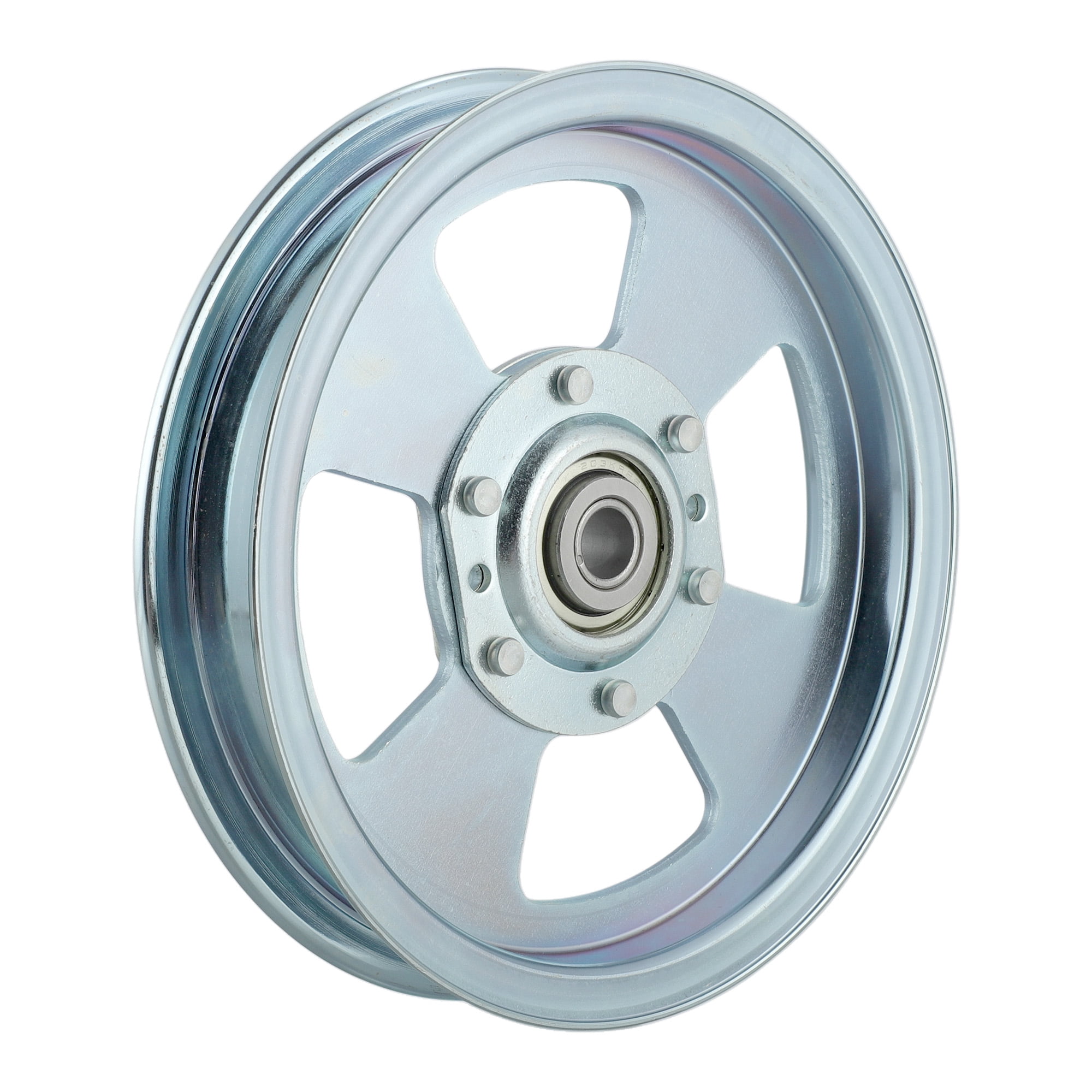 No.5104717YP Lawn Tractor Idler Pulley for Ferris SRSZ1 IS2600Z IS3200Z F160Z IS700Z ISX3300 SRSZ2 FW45 500S SRSZ3X Mower Deck Flat Idler Pulley for Ferris 48 52 61 60 inch Decks