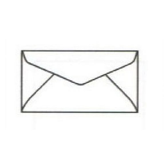 No. 6-3/4 Recovery® White Envelopes, 3-5/8" x 6-1/2", Recycled (30% Post-Consumer), Acid Free, Vellum Finish (FSC® Certified) - Box of 500 Envelopes