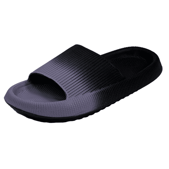 No.79 Pillow Slippers for Women Non Slip Quick Drying Shower Slides Bathroom Sandals | Ultra Cushion | Thick Sole