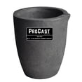 thumbnail image 1 of No. 8 - 10 Kg ProCast Foundry Clay Graphite Crucible With Pour Spout Cup Propane Furnace Torch Melting Casting Refining Gold Silver Copper Brass Aluminum - CRU-0018, 1 of 1