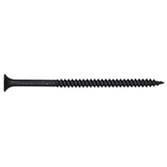 No. 8 x 2.5 in. Phillips Bugle Head Black Phosphate Steel Drywall Screws - Pack of 50