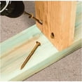 thumbnail image 1 of No.8 x 2.5 in. Star Low Profile Head Coated Stainless Steel Screws, 1 of 1