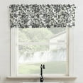 thumbnail image 1 of No. 918 Elara Tonal Botanical Semi-Sheer Rod Pocket Kitchen Curtains, 54"W X 14"L, 1 of 5