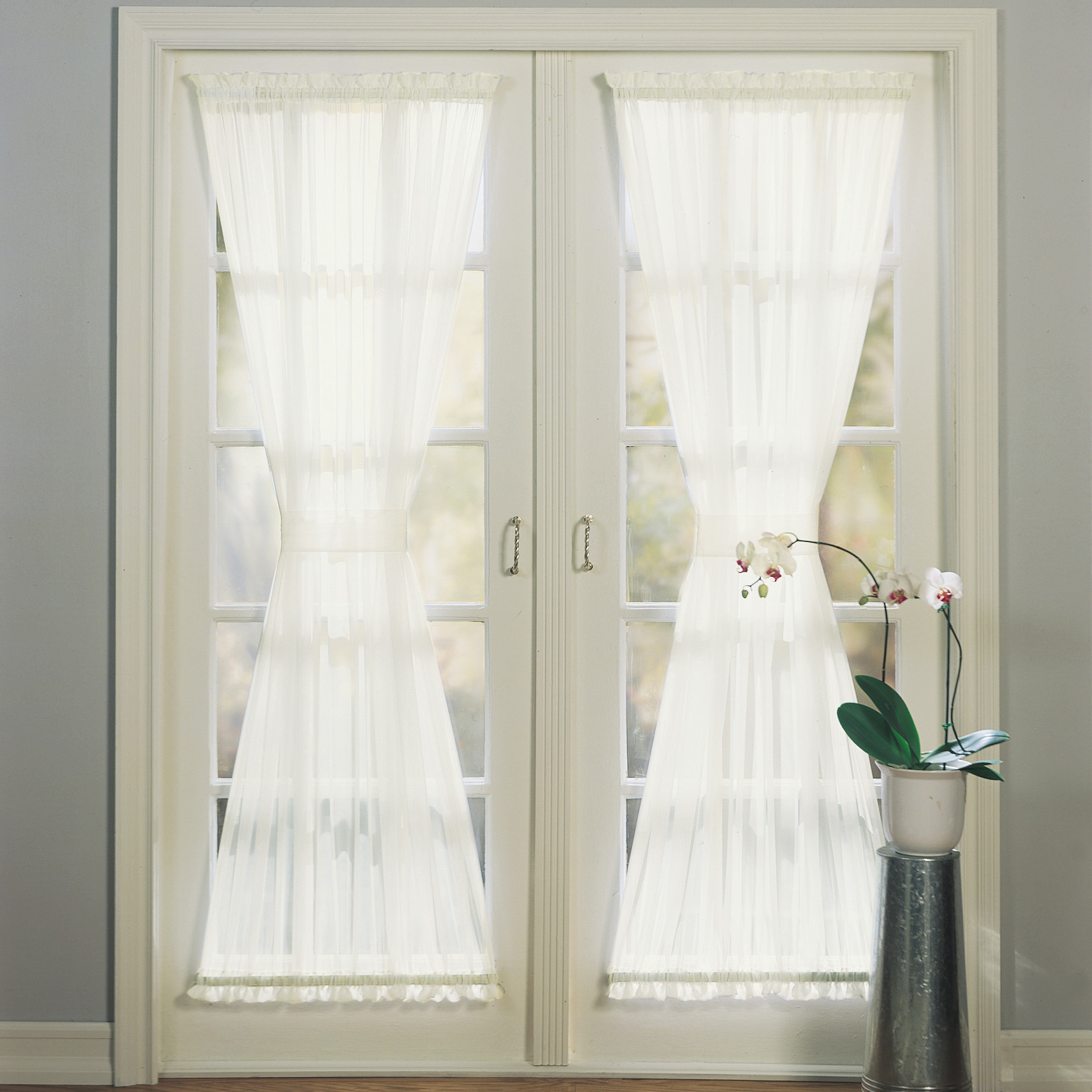 Sciarpa Per Tendaggio In Voile Trasparente No. 918 Emily (Bianco, 59x216 Cm): Leggera E Lavabile