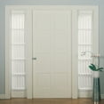 thumbnail image 1 of No. 918 Emily Sheer Voile Door Sidelight Curtain Panel, 28"x72", Eggshell, 1 of 6