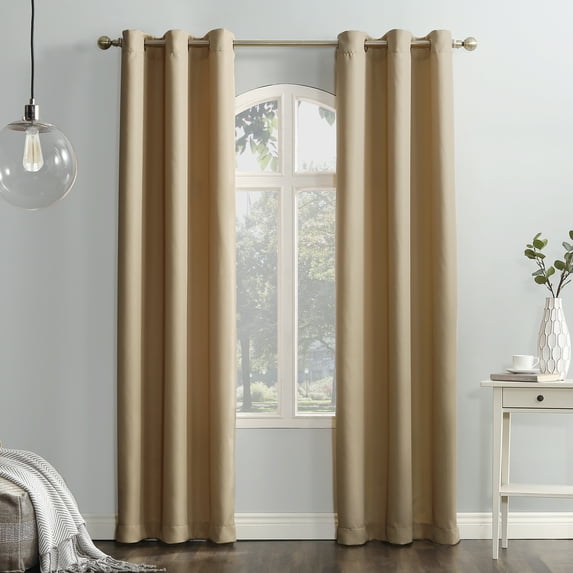 No. 918 Grommet Semi-Sheer Curtain Panel, 48.0" x 63.0"