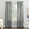 thumbnail image 1 of No. 918 Juliette Voile Sheer Rod Pocket Curtain Panel (Single Curtain Panel Only), Adult, 1 of 7