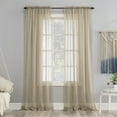 thumbnail image 1 of No. 918 Juliette Voile Sheer Rod Pocket Curtain Panel (Single Curtain Panel Only), 1 of 6
