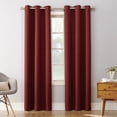 thumbnail image 1 of No. 918 Nathan Casual Textured Semi-Sheer Grommet Curtain Panel, 1 of 5