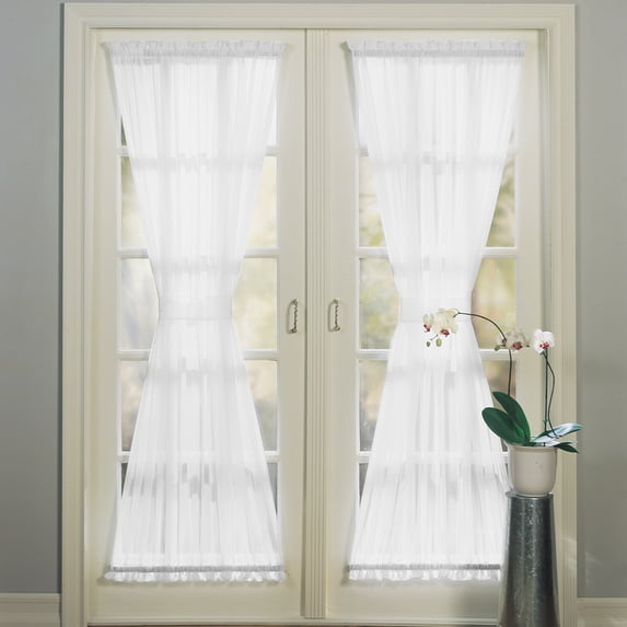 No. 918 Rod Pocket Sheer Curtain Panel, 59.0" x 72.0"