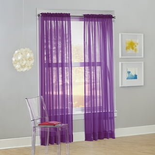 ANMINY Crystal Beads Door Curtain Room Divider Curtains String Tassel Room  Decor for Window Door Wall Screen, Purple