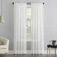 thumbnail image 1 of No. 918 Tamaryn Embroidered Trellis Sheer Rod Pocket Curtain Panel, 1 of 6