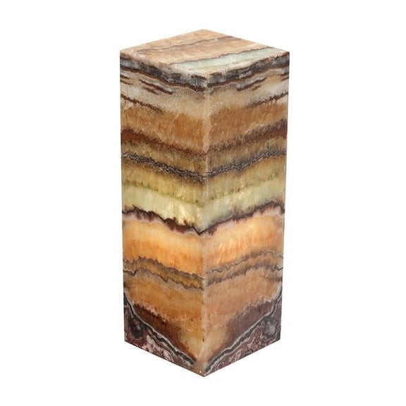 No.95 Cube Solid Top Lamp, Aqua