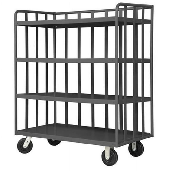 No.95 Open Portable Shelf Truck, Gray - 72 x 30 x 58 in.