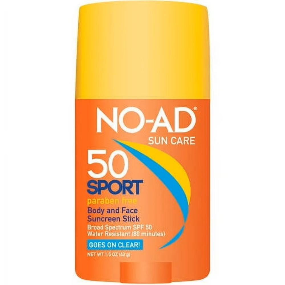 No-Ad 50 SPF Sport Sunscreen Stick 1.5oz