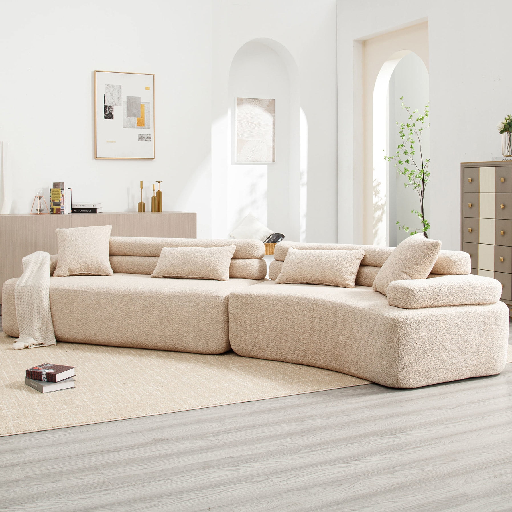 No - Assembly Foam Sofa / Cozy Seating for Family Gathering - Walmart.com
