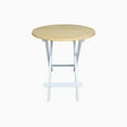 thumbnail image 1 of Casual Home 100% Solid Wood Round Folding Table, 1 of 13