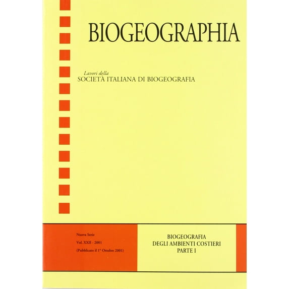 No Author Biogeografia degli ambienti costieri mediterranei (Vol. 1) (Paperback)