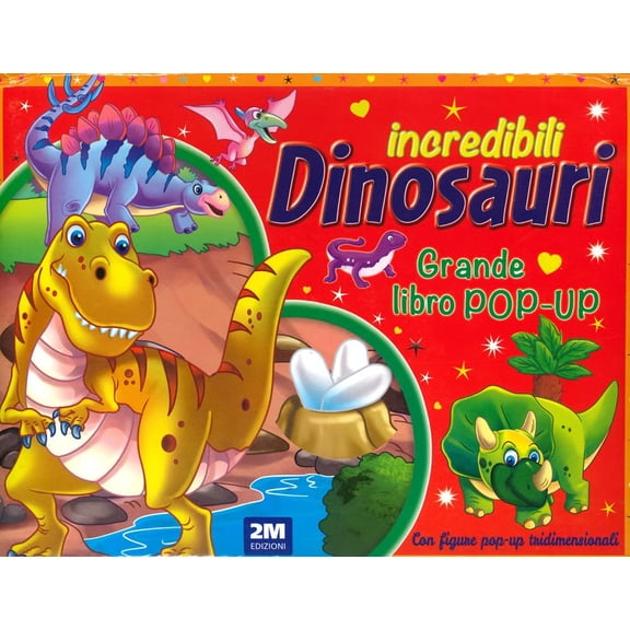 No Author Incredibili dinosauri. Grande libro pop-up. Ediz. a colori (Hardcover)