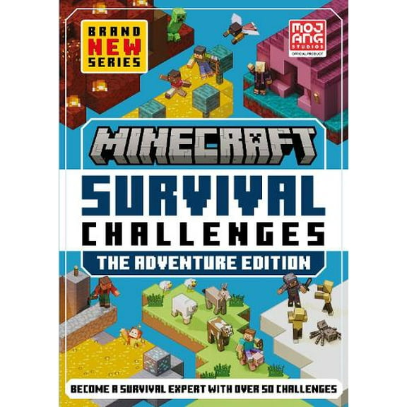 MINECRAFT SURVIVAL CHALLENGES (Hardcover)