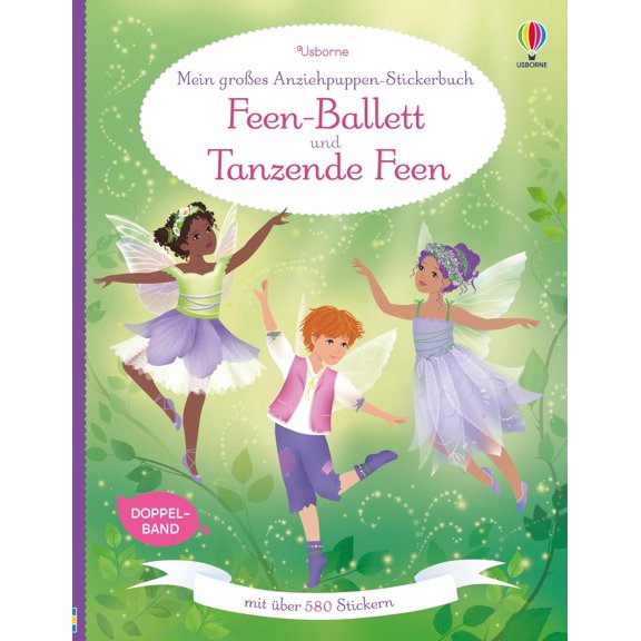 Watt, F Mein groes Anziehpuppen-Stickerbuch: Feen-Ballett und Tanzende Feen: Stick (Paperback)