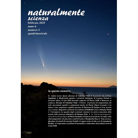 No Author Naturalmente scienza (2025) (Vol. 1) (Paperback)