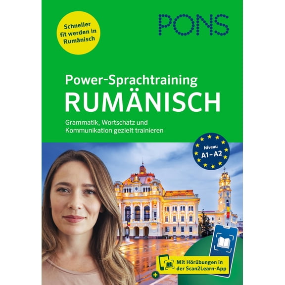 No Author PONS Power-Sprachtraining Rumänisch: Wortschatz, Grammatik und Kommunikat (Paperback)
