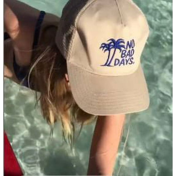 No Bad Days Cotton Twill Mesh Back Cap