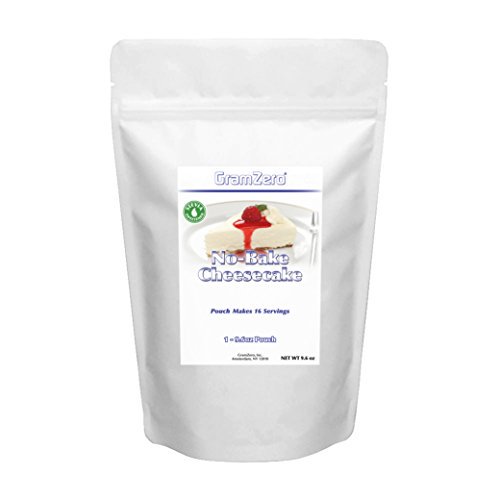 NoBake Cheesecake Mix, Makes 2 Cheesecakes, No Sugar Added, Low