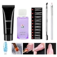 thumbnail image 1 of No-Base Extension Gel Set S286-157 - Quick Nail Extension Gel Kit with Stickers & Glue, Acrylic Nail Enhancement Set 30Ml, Nail Extension Easter Mother'S Day False Nail Makeup Organizers, 1 of 9
