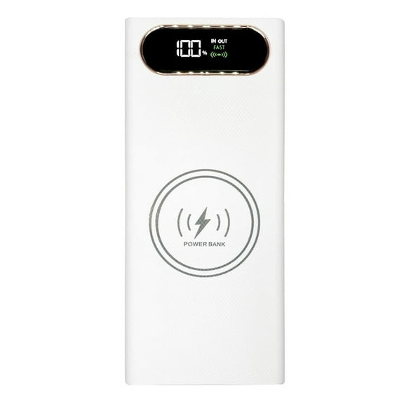 No Battery 10/12 18650 Batteries Power Bank Case Charging 22.5W QC3.0 PD3.0 TYPE C Wireless 15W Charge Storage Box A