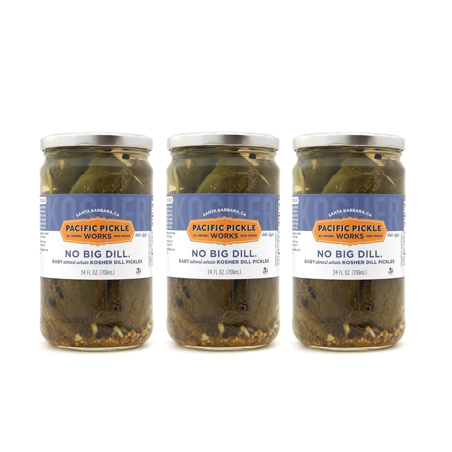 No Big Dill Classic DeliSyle Kosher Baby Dill Pickles y Sour