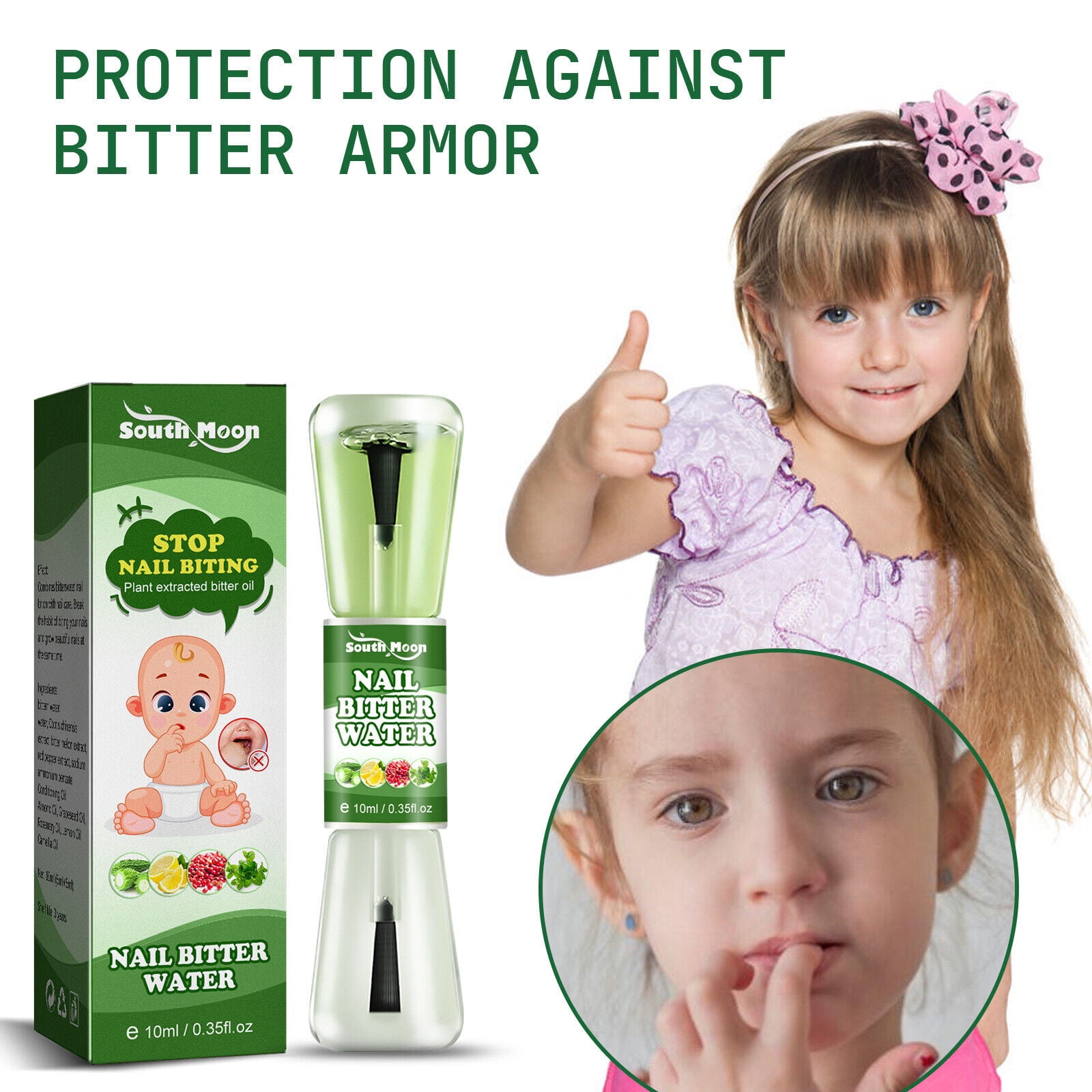 No Bite Stop Nail Biting Bitter Non Toxic Nail Care Antieating for