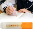 thumbnail image 1 of No-Bleed Highlighter with Slanted Tip, 0.07oz Quick-Dry Smear-Resistant Ink, for Journaling, Coloring, Underlining & Document Annotation, for Teachers & Students (Orange), By Harlik, 1 of 5