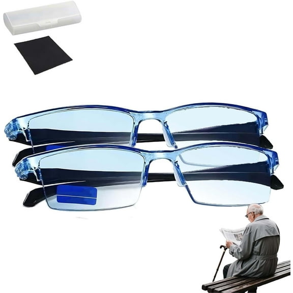 No Blue Vision Glasses, Blue Light Blocking Glasses, for Reading, Computer or TV
