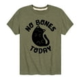 thumbnail image 1 of No Bones Today Melty Cat  - Toddler And Youth Short Sleeve Graphic T-Shirt, 1 of 6